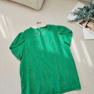 بلوز خامه دوزی جانان (ایراددار)