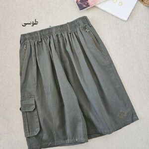 شلوارک مردانه کسری (ایراددار)